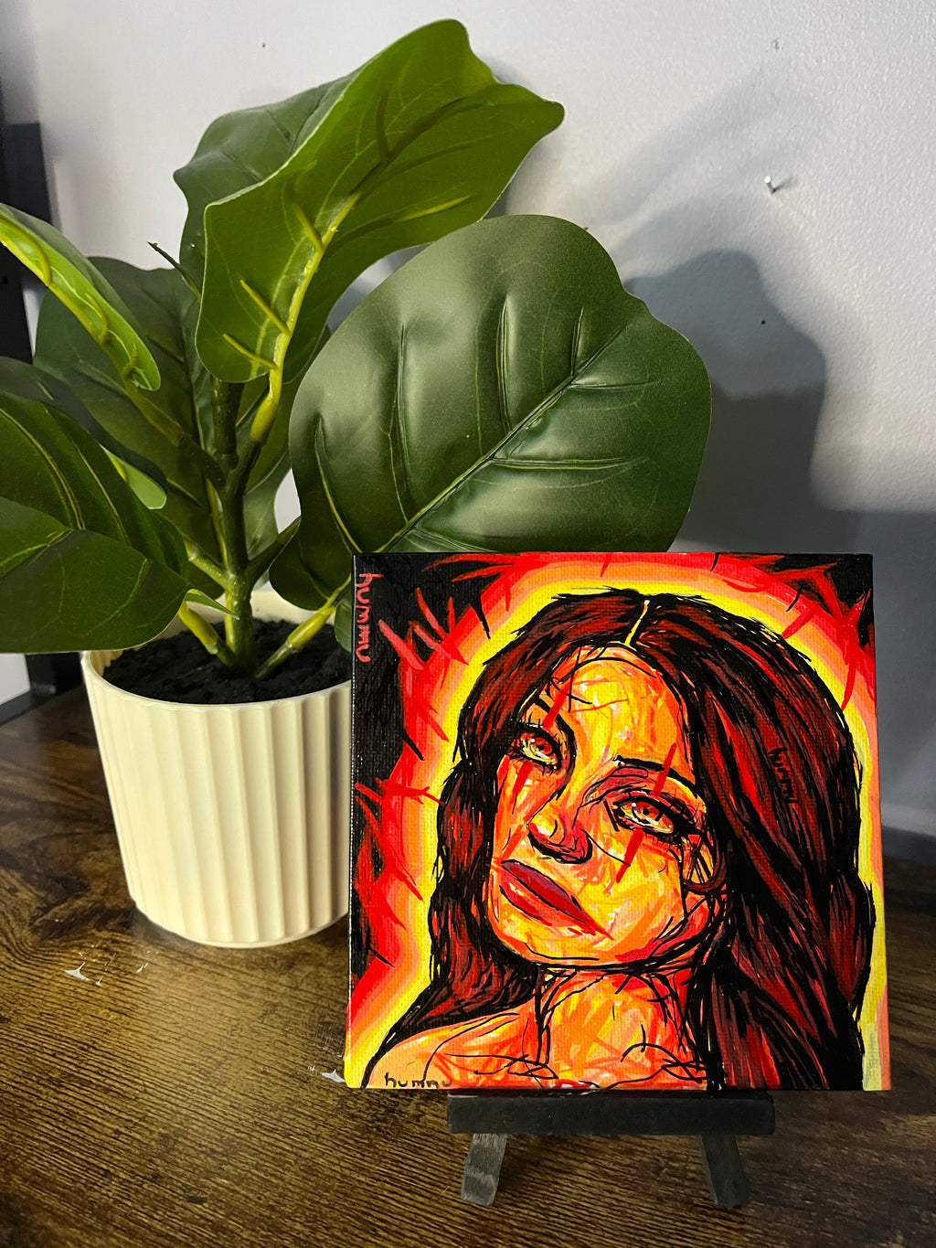 Sad Sun Demon Girl