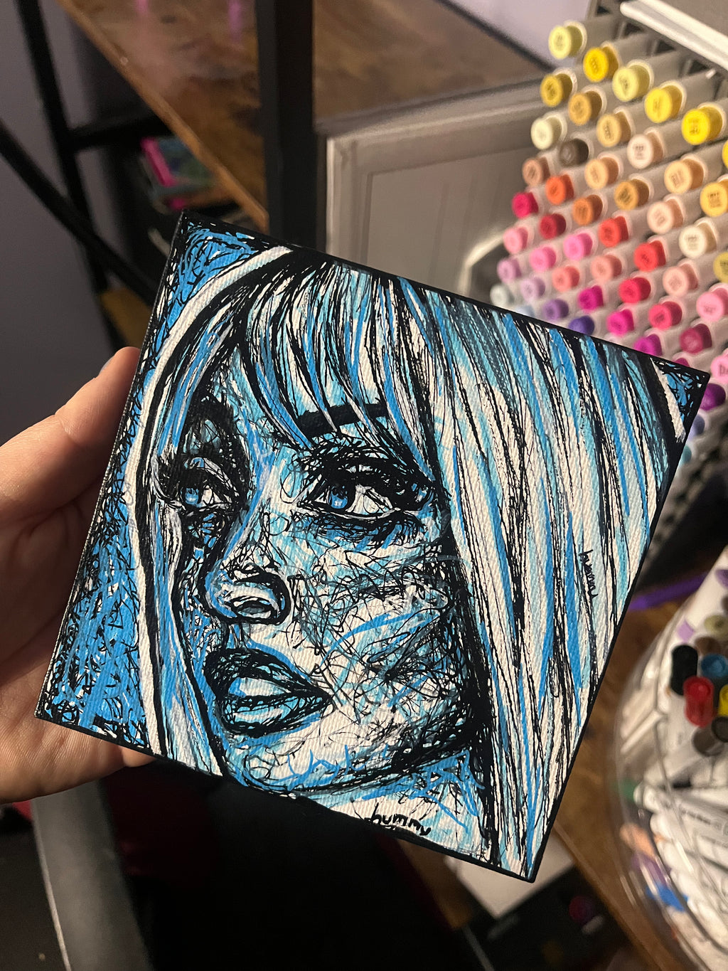 Scribbly Blues