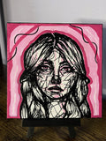 Pink Scribble