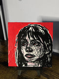 Red Emotional Scribble